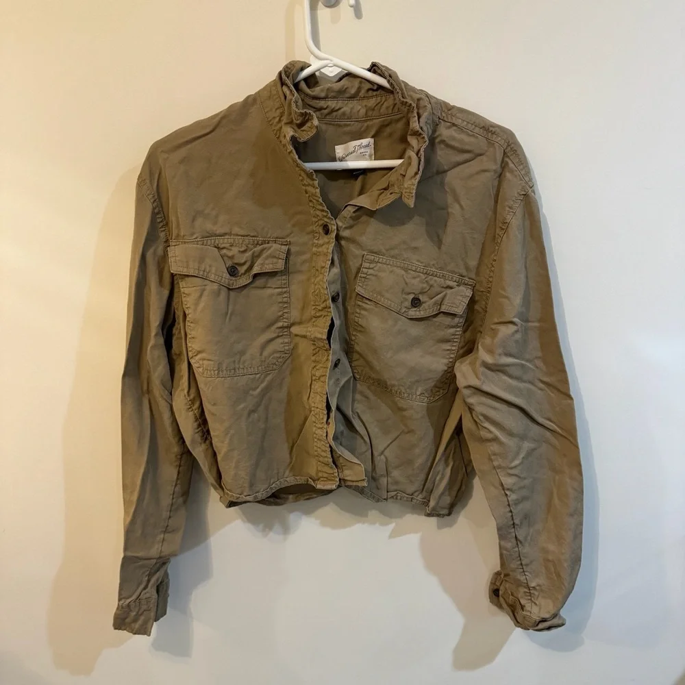 Universal Thread Olive Utility Jacket - Picture 2 of 8